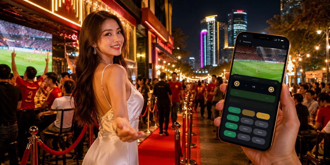 Khung cảnh VIP và tiền thưởng bonus tại chợ đêm TP. Hồ Chí Minh kết hợp game trực tuyến