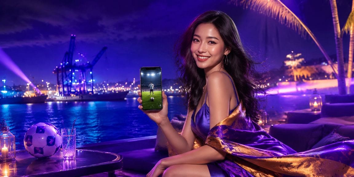 Không khí cá cược bóng đá sôi động về đêm tại Vũng Tàu với ánh đèn neon rực rỡ
